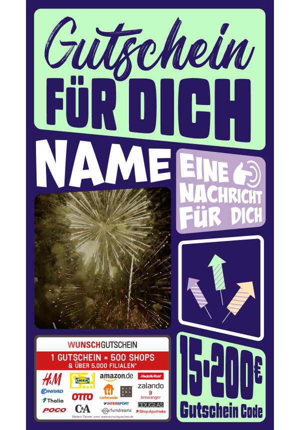 Digital - Gutschein FÜR DICH