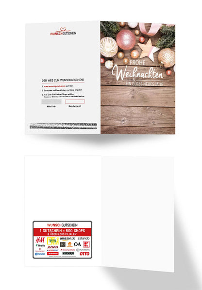 Frohe Weihnachten - Kugeln