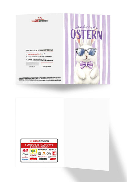 Fröhliche Ostern - Hase Sonnenbrille