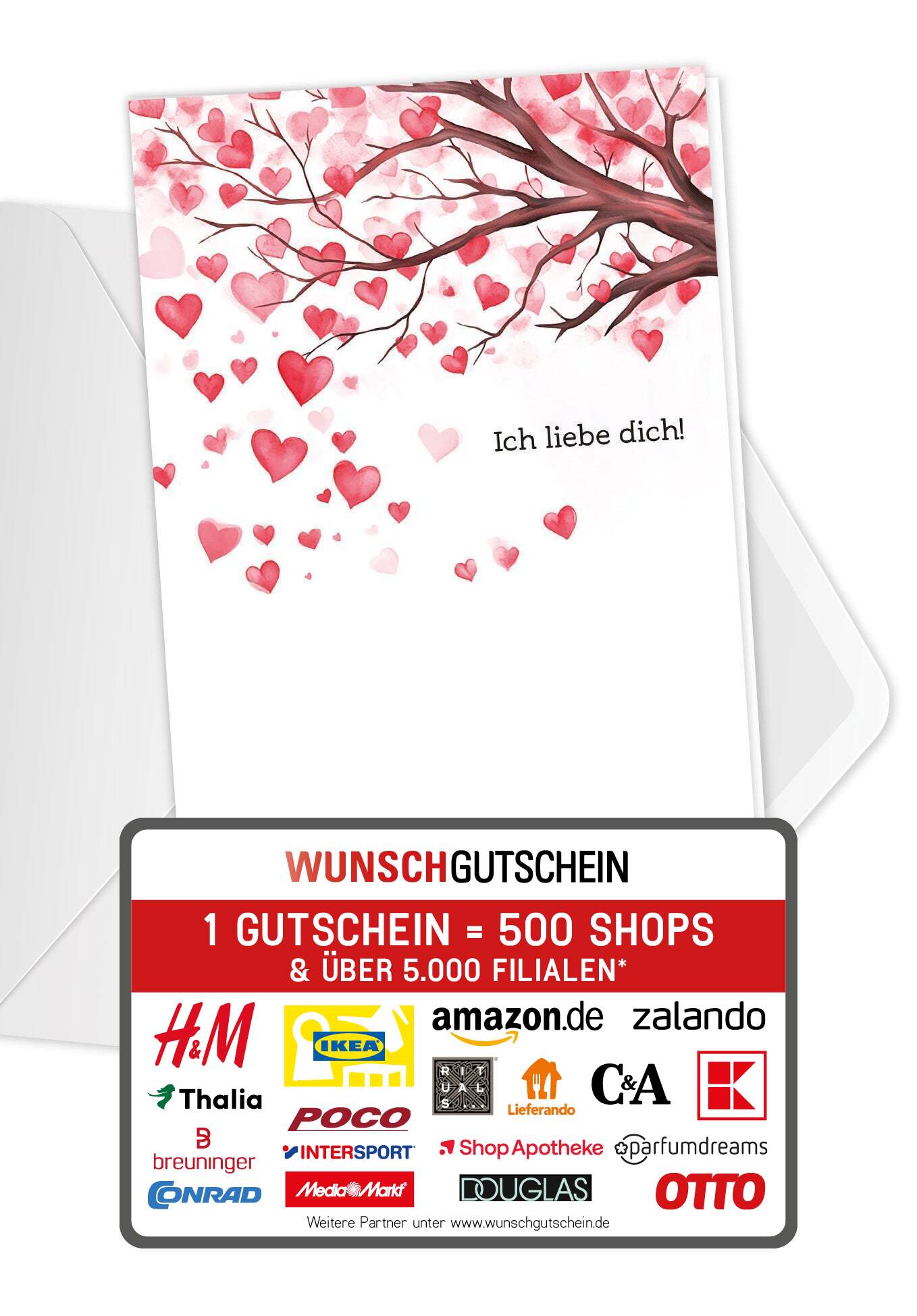 Ich Liebe Dich - Herz Baum