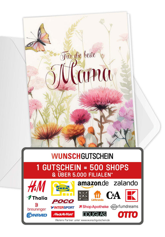 Für die beste Mama - Blumenwiese