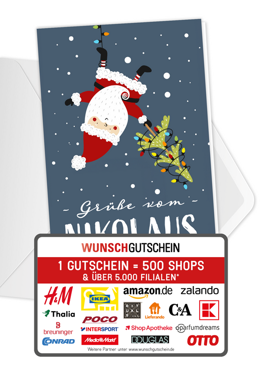 Grüße vom Nikolaus - Nikolaus Tanne