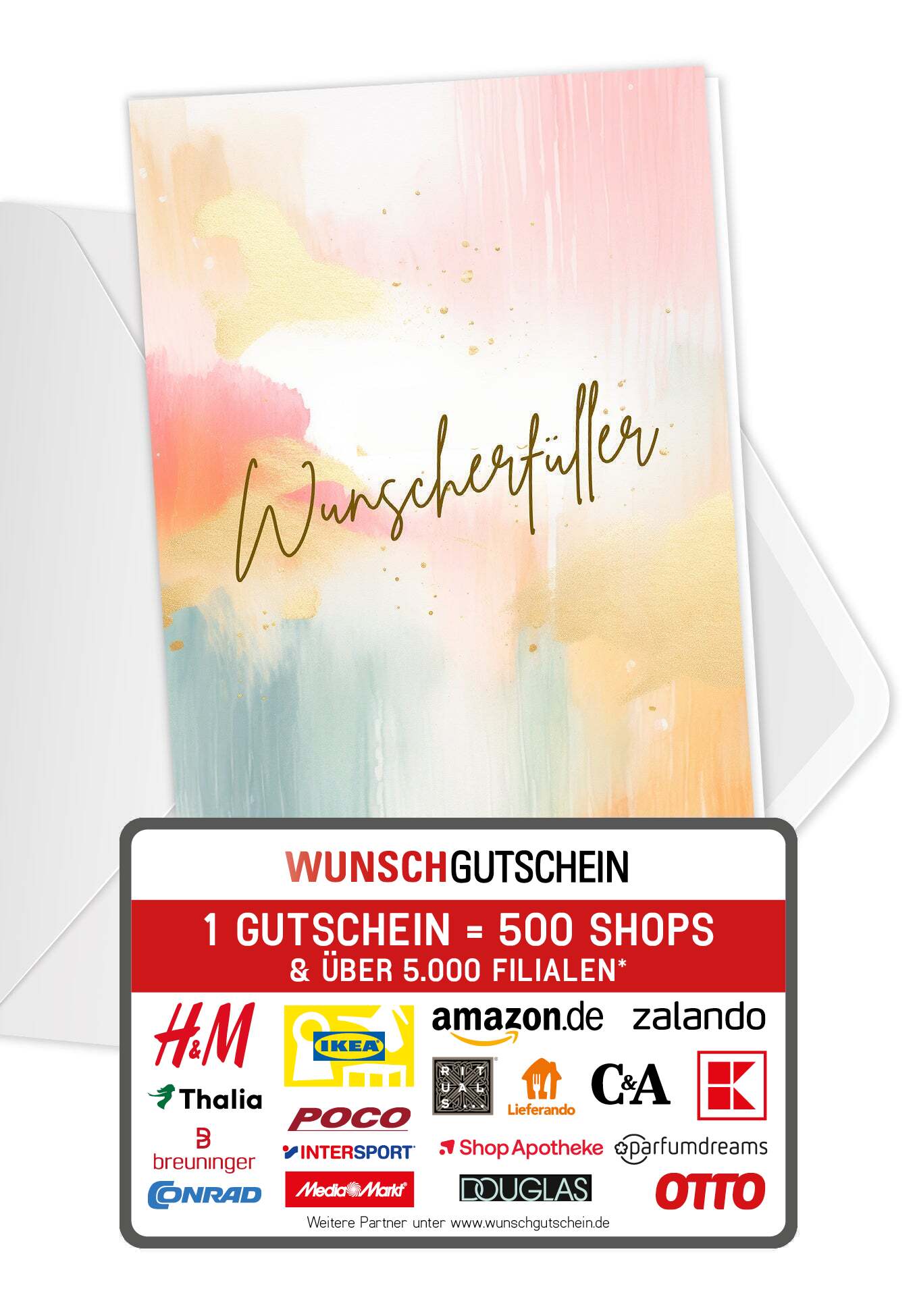 Wunscherfüller - Aquarell Bunt