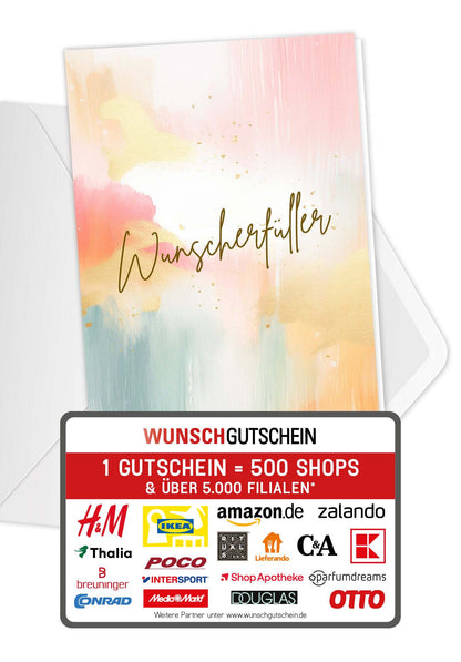 Wunscherfüller - Aquarell Bunt