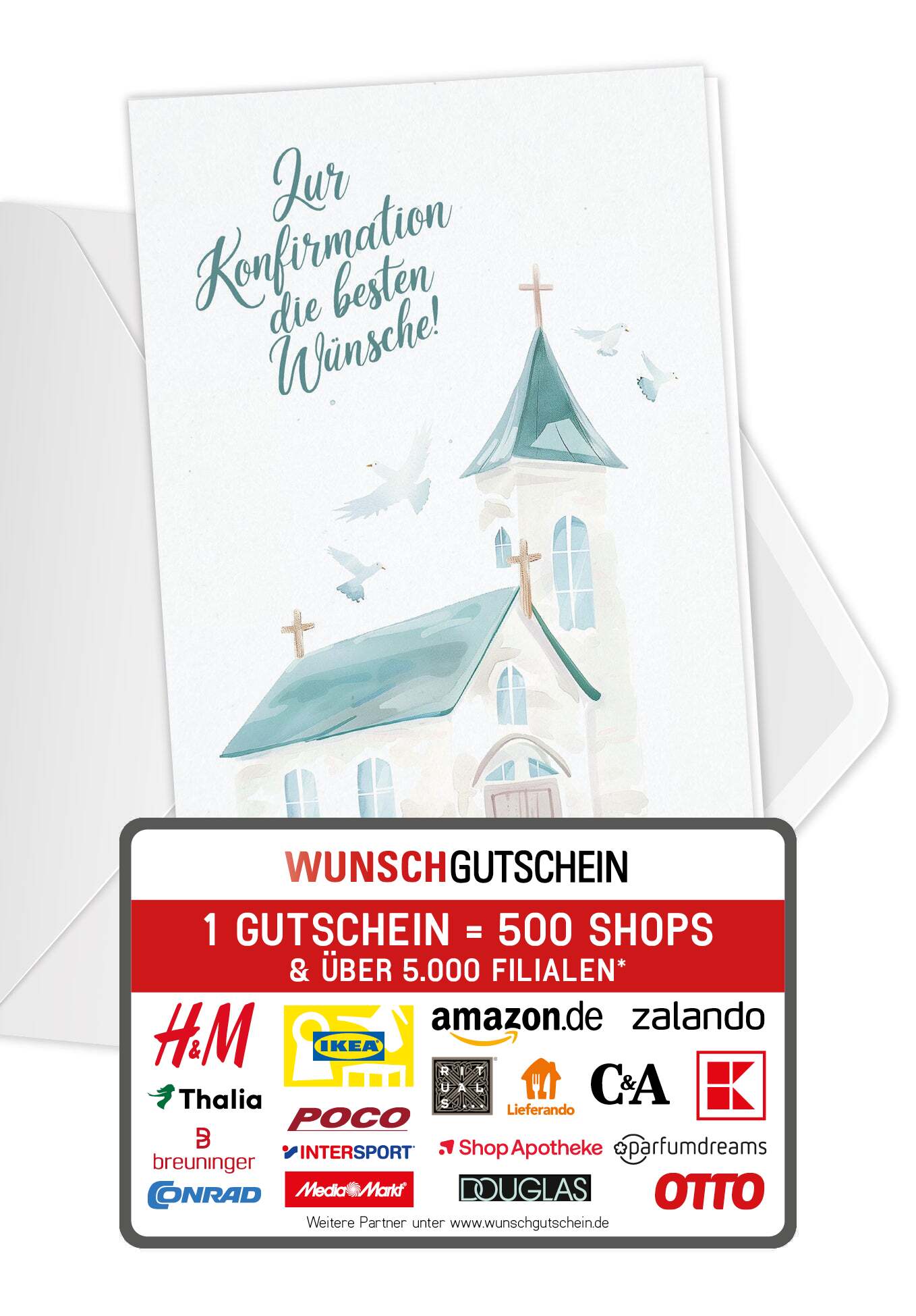 Zur Konfirmation - Kirche Grün