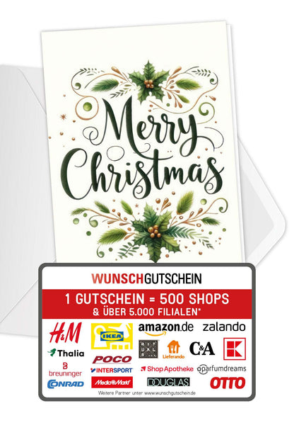 Merry Christmas - Zweige