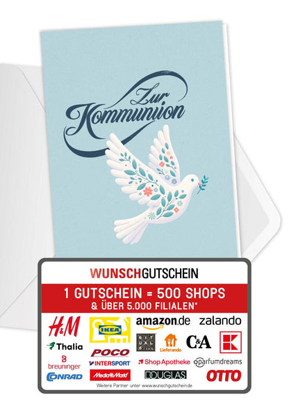 Zur Kommunion - Friedenstaube