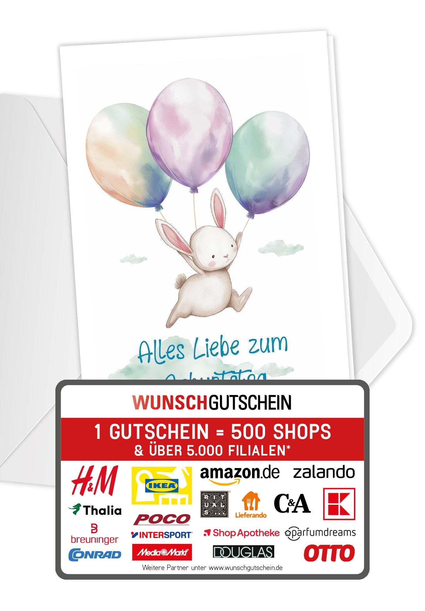 Alles Liebe - Hase