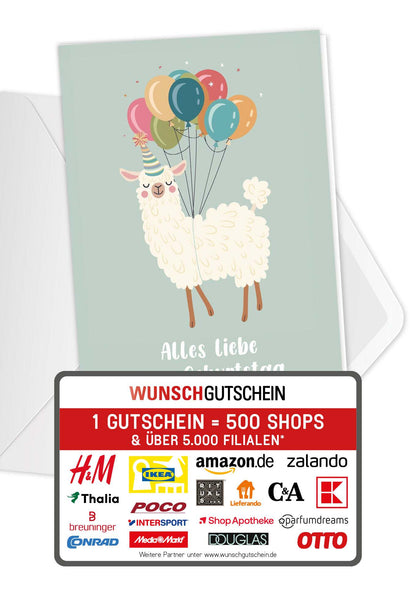 Alles Liebe - Lama