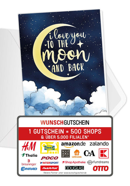 To The Moon - Mond Wolken