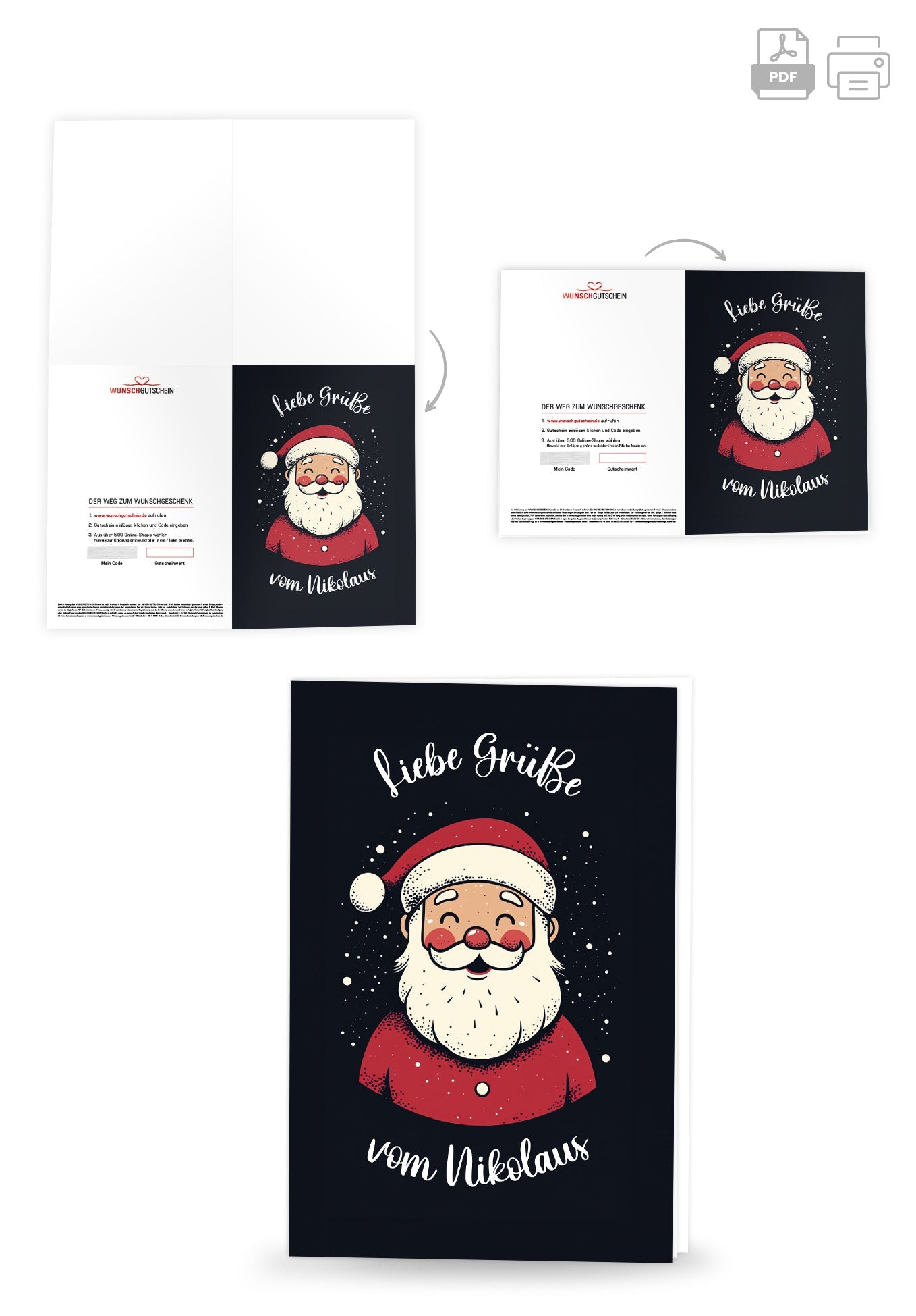 Liebe Grüße von Nikolaus - Nikolaus