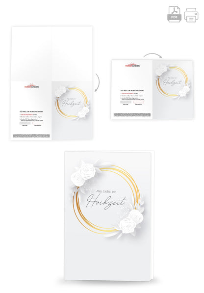Alles Liebe zur Hochzeit - Ring