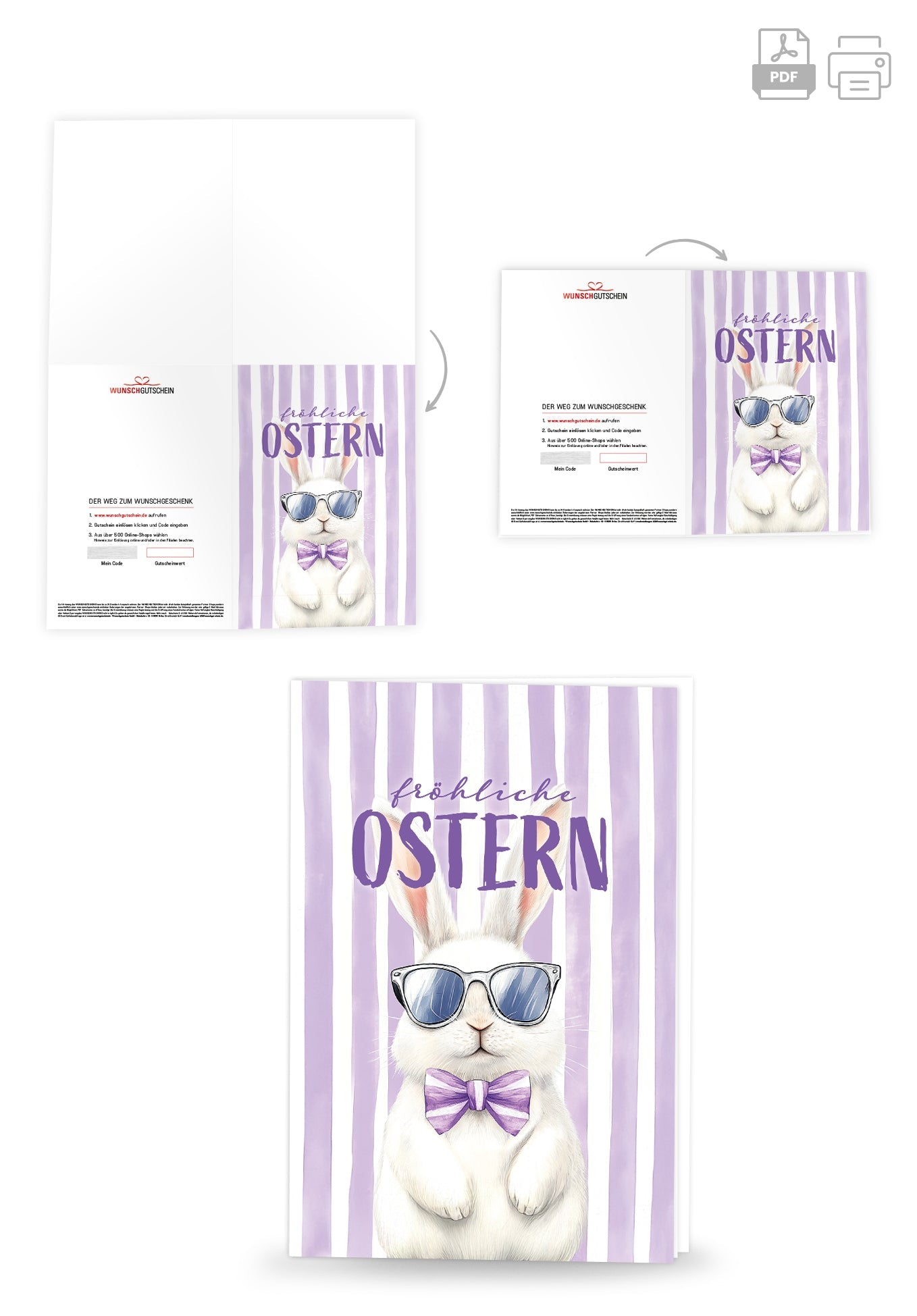 Fröhliche Ostern - Hase Sonnenbrille