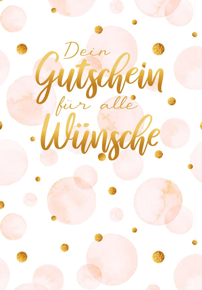 Für alle Wünsche - Rosa Punkte