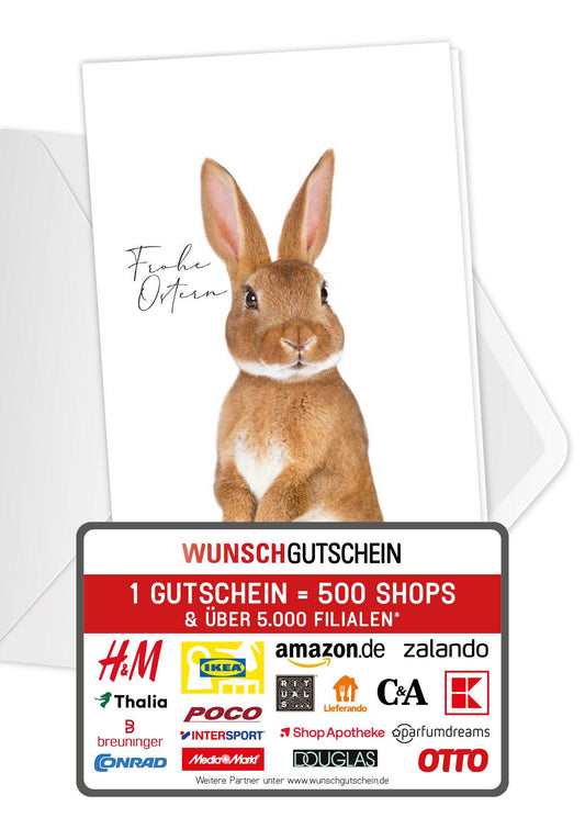 Frohe Ostern - Osterhase