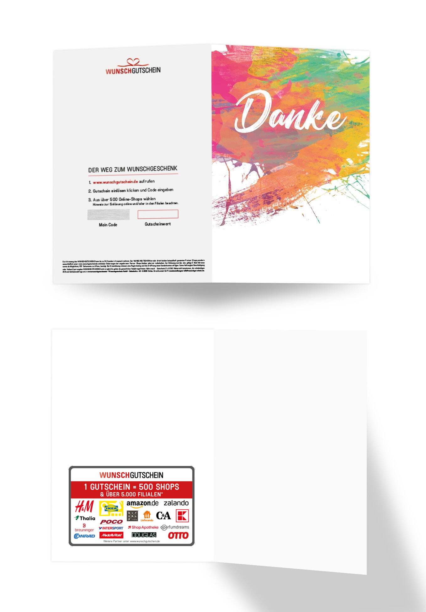 Danke - Bunt