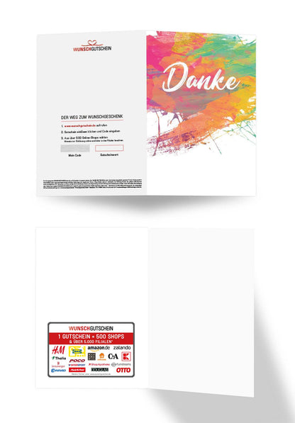 Danke - Bunt