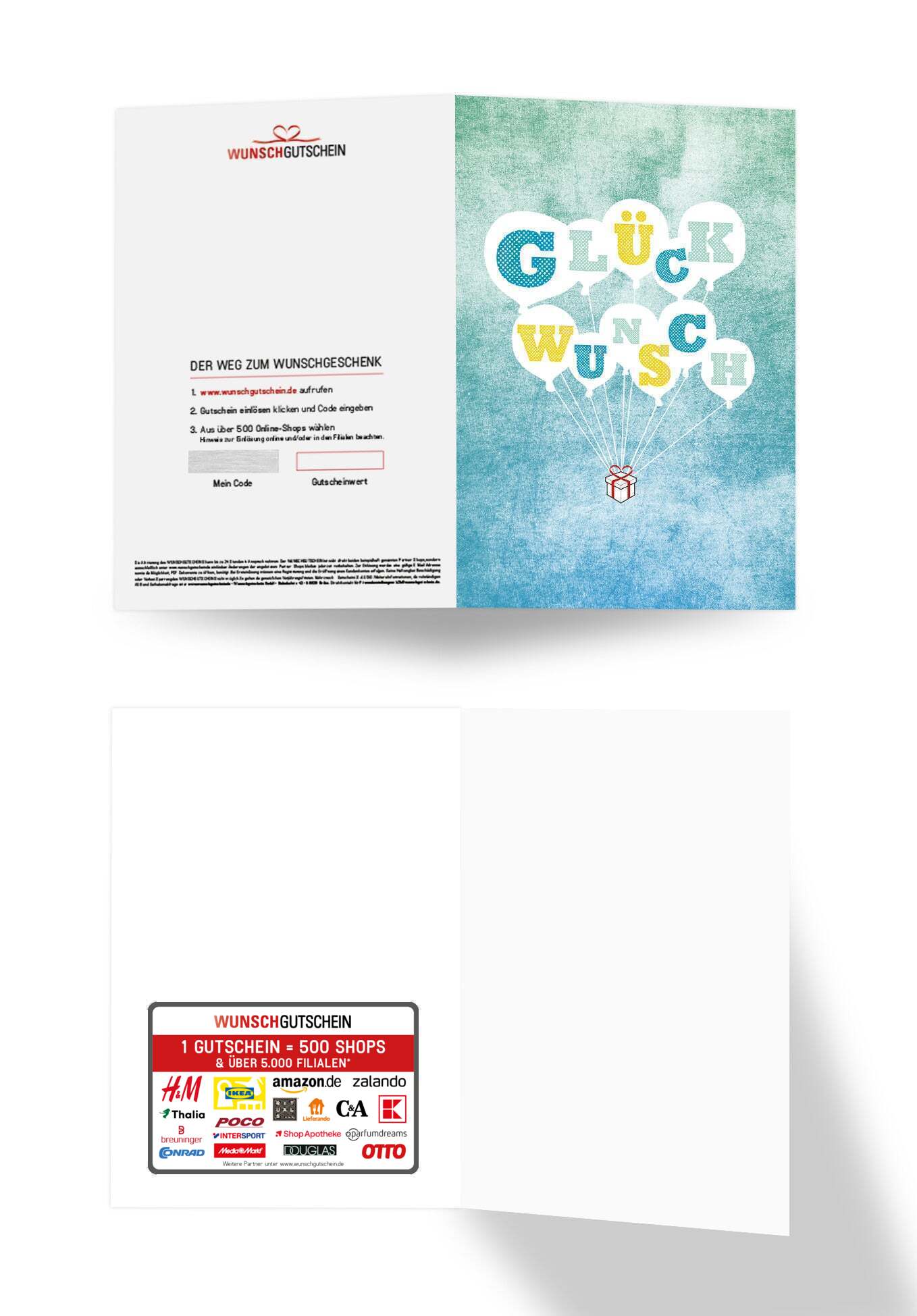 Glückwunsch - Ballon-Paket