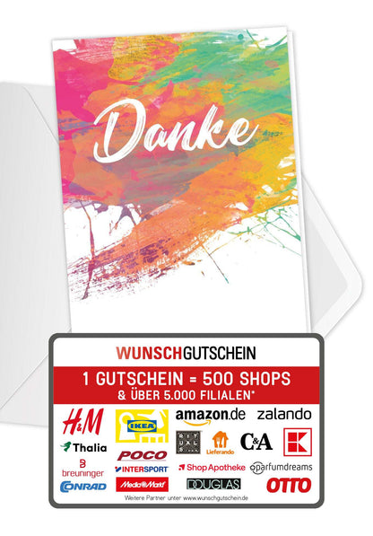 Danke - Bunt