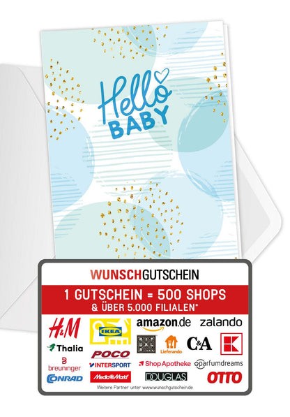 Hello Baby - Blau