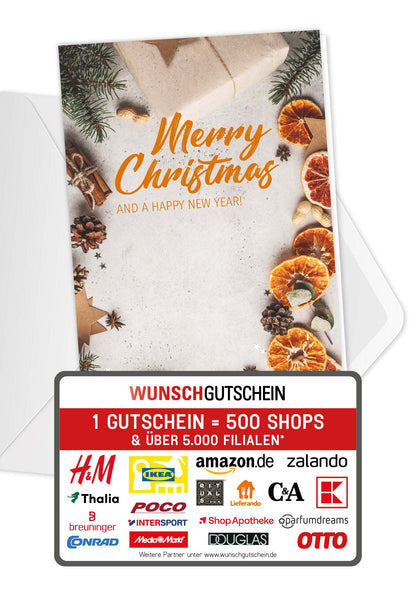 Merry Christmas - Orange